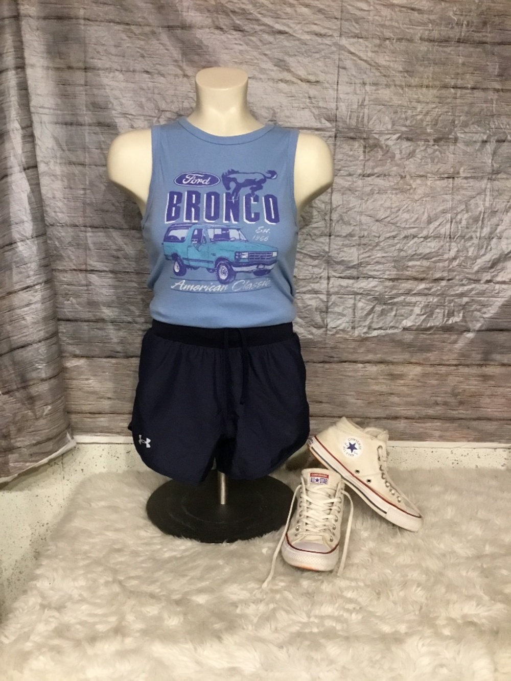 Hybrid Apparel Ford Graphic Tank Top